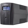 Источник бесперебойного питания Vinga LCD 800VA plastic case with USB (VPC-800PU) - Image 1