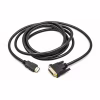 Кабель мультимедійний HDMI M to DVI M 3.0m PowerPlant (CA910991) - Image 1