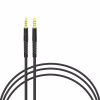 Кабель мультимедийный 3.5mm M to 3.5mm M 1.2m black Intaleo (1283126487538) - Image 1