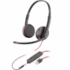Навушники Poly BlackWire C3225 USB-A HS Stereo Black (80S11AA) - Image 1