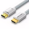 Кабель мультимедійний HDMI M to HDMI M 2.0m V2.1 8K60Hz silver Vention (ALCIH) - Image 1