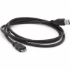 Дата кабель USB 3.0 AM to Micro B 1.5m Black Voltronic (YT-3.0AM\Micro-B-1.5B) - Image 1