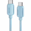 Дата кабель USB-C to USB-C 2.0m 100W blue Essager (EXCTT1-WLA03-P) - Image 1