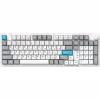 Клавіатура GamePro Asgard Drakkar Keychron Super Red Switch Wireless/Bluetooth/USB UA White (MK305WH) - Image 1