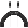 Дата кабель USB-C to USB-C 2.0m 100W black Baseus (CATYS-C01) - Image 1