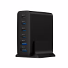 Зарядний пристрій Gembird 4xUSB-C PD25W + 2xUSB QC3.0 18W black (TA-UC-2A4C-PD75-01-BK) - Image 1