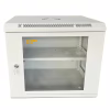 Шкаф настенный GEAR 9U 19" 600x450x500 мм, + полка 19", grey (GWMSN-9U-600-450G) - Image 1