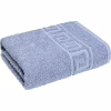 Полотенце Home Line махровое бордюрное (серо-голубое) 400 гр/м2, 50х90 см (179749) - Image 1