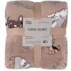 Плед Ardesto Flannel 100% полиэстер, собачки в очках 160х200 см (ART0129PB) - Image 1