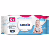 Детские влажные салфетки Bambik с овсяным молочком 120 шт. (43406100) - Image 1