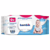 Детские влажные салфетки Bambik с овсяным молочком 120 шт. (43406100) - Image 1