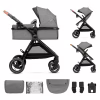 Коляска Kinderkraft 2 в 1 Esme Grey (KSESME00GRY2000) (5902533929658) - Image 1