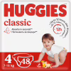 Підгузки Huggies Huggies Classic 4 (7-18 кг) Jumbo 48 шт (5029053586335) - Image 1