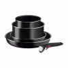 Набор посуды Tefal Ingenio Easy Cook & Clean, 5 предметів, чорний (L1539543) - Image 1