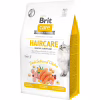 Сухий корм для кішок Brit Care Cat GF Haircare Healthy and Shiny Coat 400 г (8595602540891) - Image 1