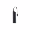Концентратор Baseus USB-C 6-in-1 HDMI + 2xUSB 3.0 + USB-C + SD/TF black (WKQX050001) - Image 1