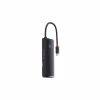 Концентратор Baseus USB-C 6-in-1 HDMI + 2xUSB 3.0 + USB-C + SD/TF black (WKQX050001) - Image 1