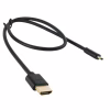Кабель мультимедійний HDMI M to HDMI micro M 0.5m Extradigital (KBD1678) - Image 1