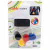 Тримач для кабелю Extradigital Cable Holders CC-918 (Color Set) * 6 (KBC1728) - Image 1
