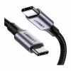 Дата кабель USB-C to USB-C 1.5m 100W US316 Space Gray Ugreen (70428) - Image 1
