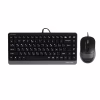 Комплект A4Tech F1110 USB Grey (4711421987547) - Image 1