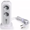 Мережевий фільтр живлення Verbatim 11 розеток, 2 x USB-C та 2 x USB-A (49547) - Image 1