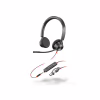 Навушники Poly Poly Blackwire 3325-M USB-A/USB-C Black (8X222AA) - Image 1