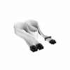 Кабель питания video power 12+4pin PCIe Gen 5 12VHPWR 600W white Corsair (CP-8920332) - Image 1