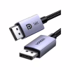 Кабель мультимедийный DisplayPort M to DisplayPort M 3.0m 16K DP118 black Ugreen (25862) - Image 1