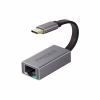 Адаптер Promate USB-C to RJ45 Ethernet 1000Mbps grey (gigaLink-c.grey) - Image 1