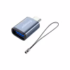 Переходник OTG USB 3.0 AF to USB-C M gray Essager (EZJAC-SRA0G) - Image 1