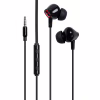 Навушники Vention Echo Lite 3.5mm In-Ear Wired Black (GBABAV) - Image 1