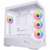 Корпус для ПК Lian Li V100R case with pre-installed four 120mm RGB PWM fan, White (G99.V100RW.01) - Image 1