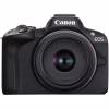 Цифровий фотоапарат Canon EOS R50 + RF-S 18-45 IS STM Black (5811C033) - Image 1