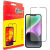 Скло захисне Dengos Full Glue iPhone 14 black frame (TGFG-230) - Image 1