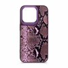 Чехол для мобильного телефона Harder Genuine Snake Apple iPhone 14 Pro Dark Purple (ARM76788) - Image 1