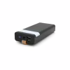 Батарея універсальна XO 20000mAh, PD/20W, QC/22.5W, flashlight, Micro-USB, Type-C, USB-A*2, black (XO-PR129 / 29303) - Image 1