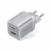Зарядний пристрій Vention 1xUSB-C PD70W + 1xUSB QC3.0 22.5W GaN transparent gray (FCGH0-EU) - Image 1