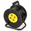 Мережевий подовжувач PowerPlant 50 м, 3x2.5мм2, 16А, (JY-2002/50) (PPRA16M50S4L) - Image 1