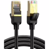 Патч-корд 1м, F/FTP cat 7 RJ-45 black Ugreen (U_11268) - Image 1