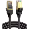 Патч-корд 3м, F/FTP cat 7 RJ-45 black Ugreen (U_11270) - Image 1
