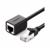 Патч-корд 5m F/UTP cat 6 RJ-45 extension black Ugreen (U_11283) - Image 1