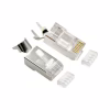Конектор RJ45 cat.7 FTP 8P8C * 10 (наскрізні отв., позолоч. конт.) Cablexpert (LC-PTF7-01/10) - Image 1