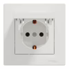 Розетка Schneider Electric ASFORA з кришкою, біла (EPH3100121) - Image 1