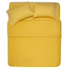 Простирадло ARDESTO Mix&Match 100% бавовна, сатин жовтий 180х240 см (ART1824FSS) - Image 1