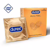 Презервативи Durex Real Feel з синтетичного латексу (безлатексні) 3 шт. (5052197026689) - Image 1