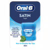 Зубная нить Oral-B Satin Tape Мятная Вощеная 50 м (8006530114196) - Image 1