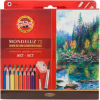 Олівці кольорові Koh-i-Noor Mondeluz акварельні 72 кольорів (3714) - Image 1