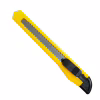 Нож канцелярский H-Tone 9 мм желтый (KNIFE-HT-JJ40610-9) - Image 1