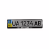 Рамка номерного знака CarLife пластик з об'ємними літерами MAZDA (2шт) (24-010) - Image 1